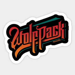 Wolf Pack 3 Sticker